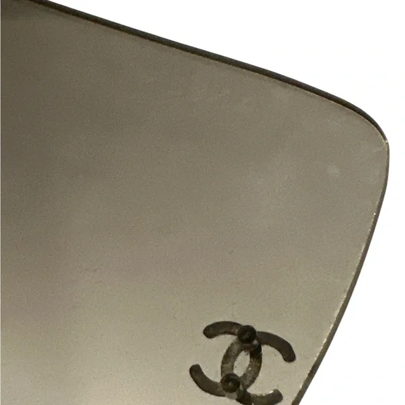 Chanel Silver Rimless Sunglasses CH. 4053H vantage 1990s - Picture 6 of 10